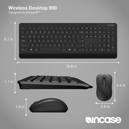 Incase Wireless Desktop 900 Keyboard and Mouse Combo - Image 4