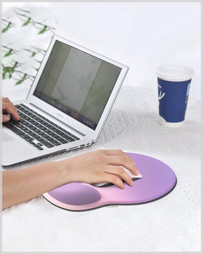 Ergonomic Mouse Pad Wrist Support, Comfortable Mouse Pad Wrist Rest, Relieve - Image 7
