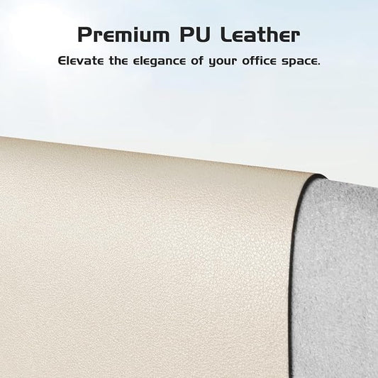 Aothia Leather Desk Pad Protector, Office Mat, Large Mouse Pad, Laptop Pad - Image 2