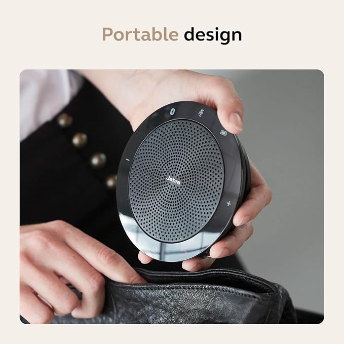 Jabra Speak 510 Portable, USB or Wireless Bluetooth Speaker Meetings and Calls - Image 6