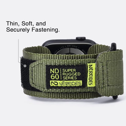 Nereides Compatible with Apple Watch Band Ultra 3/2/1, Nylon Sports Strap with - Image 8