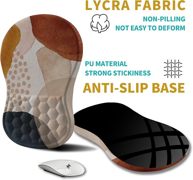 Hokafenle Ergonomic Mouse Pad Wrist Support, Wrist Rest Mousepad - Image 5