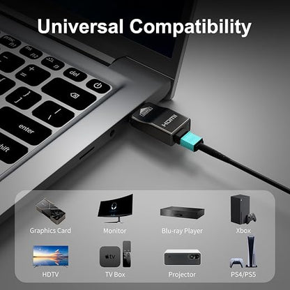 RUIPRO 8K Detachable Full Fiber Optic Armored HDMI 2.1 Cable 65FT, Ultra High - Image 7