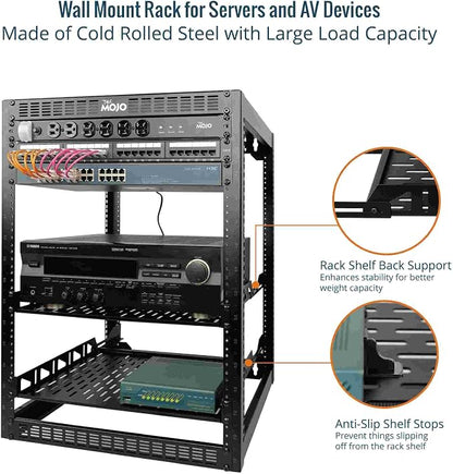 Tecmojo 16U Open Frame Network Rack - Image 3