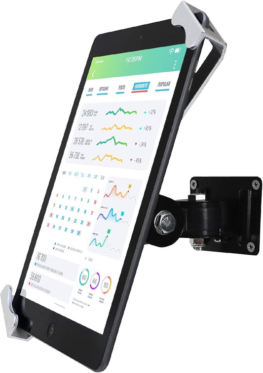 Tablet Wall Mount Holder with Anti Theft Lock, Rotate Design, Bracket by WeSTRUGGLE
