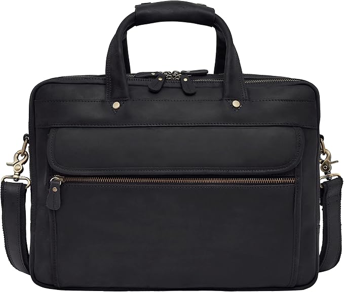Luxorro Professional Leather Briefcase by Luxorro