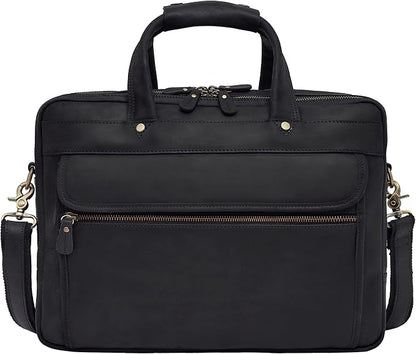 Luxorro Professional Leather Briefcase by Luxorro