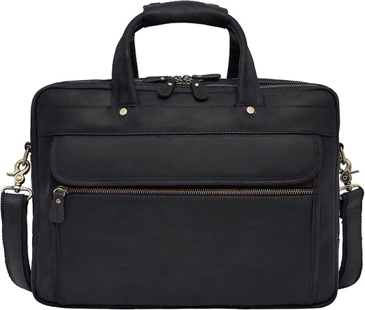 Luxorro Professional Leather Briefcase by Luxorro
