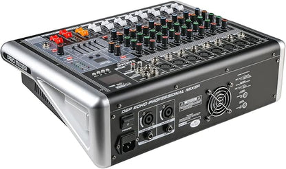 Mixers Audio 8 Channel Mixer Power Mixer Amplifier 2 * 300 Watt Output Dj Mixer - Image 7