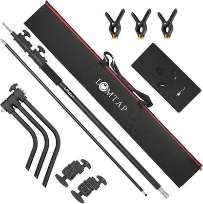 LOMTAP C Stand Light Stand Stainless Metal Photography Kit - Image 9