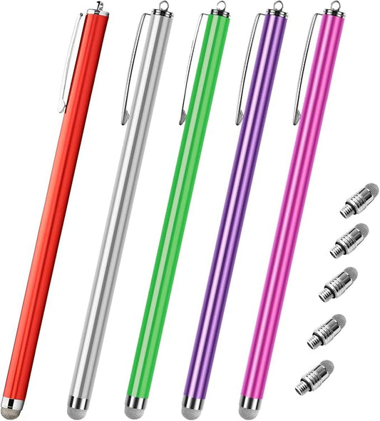 Extra Long Stylus pens for Touch Screens Compatible for iPad iPhone Android by GUUGEI