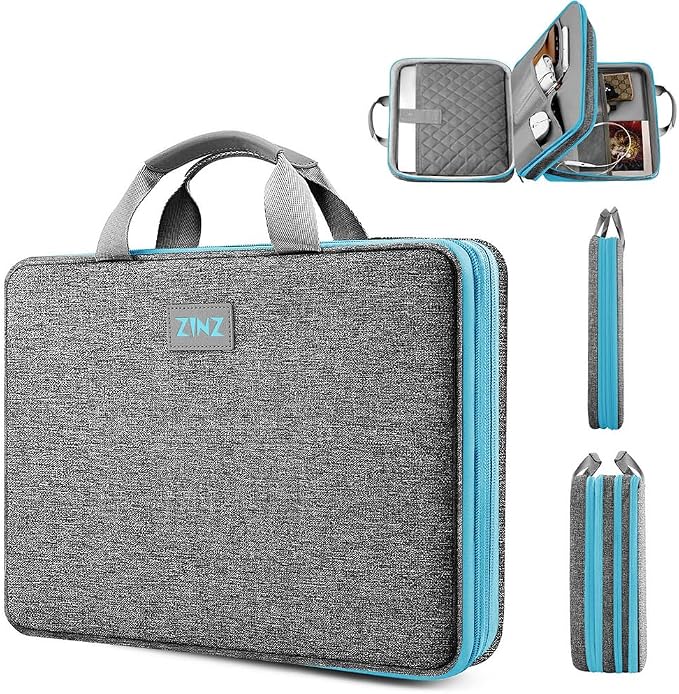 ZINZ Slim Expandable 13 13.3 13.6 14 Laptop Case Sleeve Compatible by ZINZ
