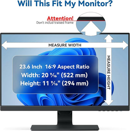 IPROKKO 23.6 Inch Computer Privacy Screen Filter - Image 4