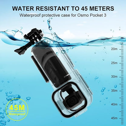 PULUZ Dive Case for DJI Osmo Pocket 3 Waterproof Case PC Protective Shell - Image 6