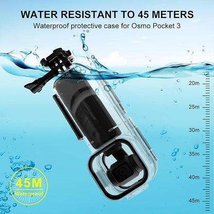 PULUZ 45M/147FT Diving Case for DJI Osmo Pocket 3 Underwater Waterproof Case - Image 6