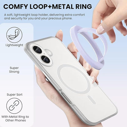 Magnetic Silicone Ring Grip Phone Holder, Loop Grip Phone Holder, Magnetic - Image 5