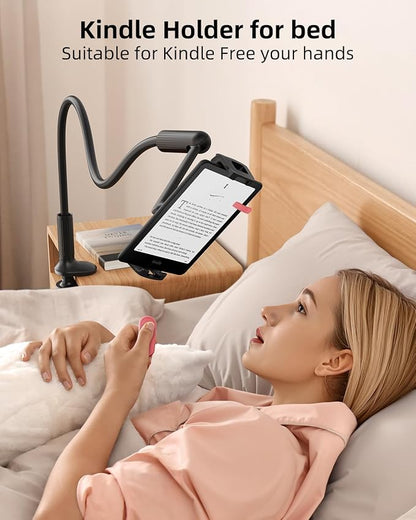 SAIJI 47" Gooseneck Kindle Holder, Tablet Holder - Image 3