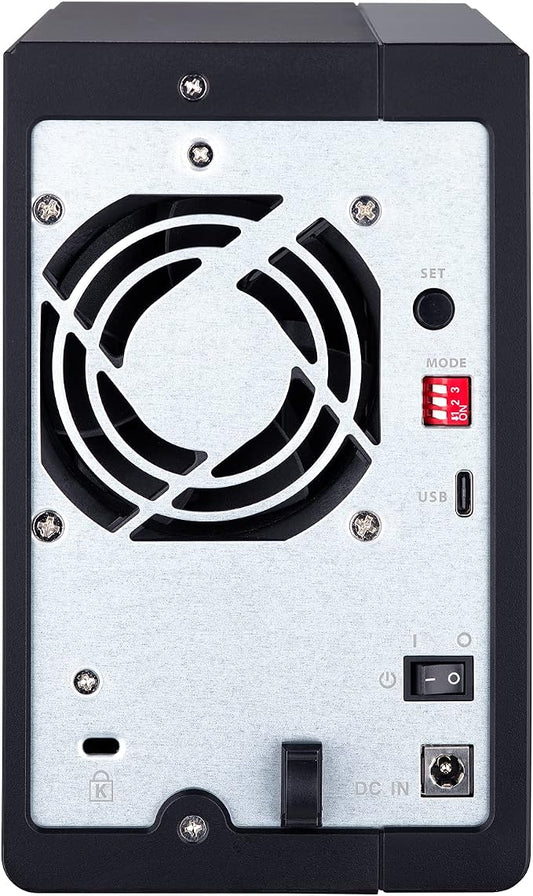 QNAP TR-002-A-US 2 Bay USB Type-C Direct Attached Storage - Image 2