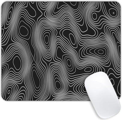 Topographic Mouse pad Customized Mousepad Non-Slip Rubber Base Mouse Pads by Goodsprout