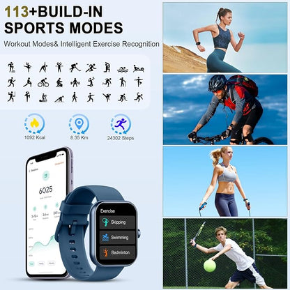 Jugeman Smart Watch for Men Answer/Make Calls, 1.96" Fitness Watch - Image 5