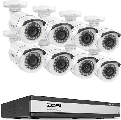 ZOSI H.265+ 16 Channel Security Camera System by ZOSI