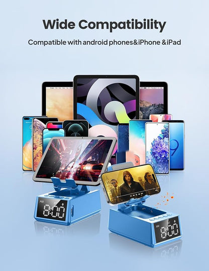 Birthday Gifts for Men Women, Cell Phone Stand Bluetooth Speaker - Image 2