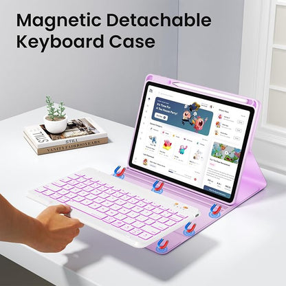 BLUTLOTUS Keyboard Case for iPad 9th/8th/7th Generation 10.2 inch 2021/2020/2019 - Image 4