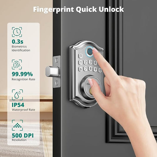 AkaGear Keyless Entry Door Lock - Image 2