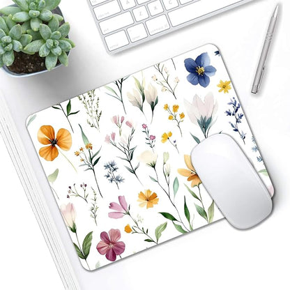 Mouse Pad, Cute Wildflowers Flowers Mouse Pads - Image 5