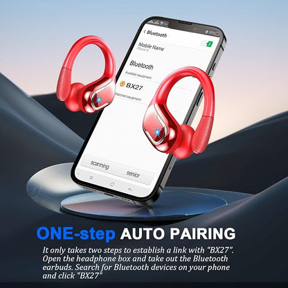 Wireless Earbud, 75Hrs Bluetooth 5.4 Headphones IP7 Waterproof - Image 5