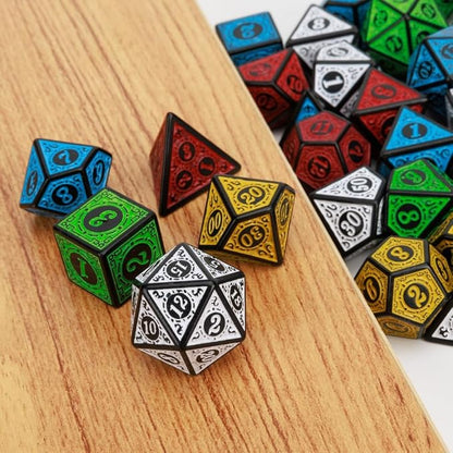 DND Dice Set 35 Pcs Polyhedral Dungeons and Dragons Rolling Dice - Image 7