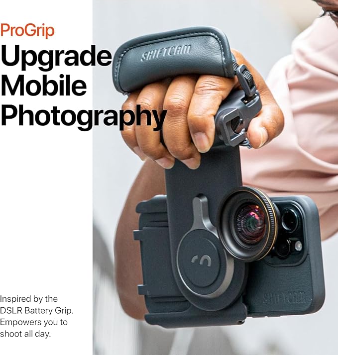 ShiftCam ProGrip Starter Kit – DSLR-Style Phone Camera Grip - Image 4