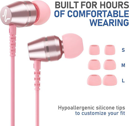LUDOS OMNITONE Wired Earbuds in-Ear Headphones, 5 Years Warranty, Earphones - Image 6