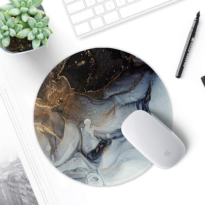 ITNRSIIET Round Mouse Pad with Stitched Edge Premium-Textured Waterproof - Image 7