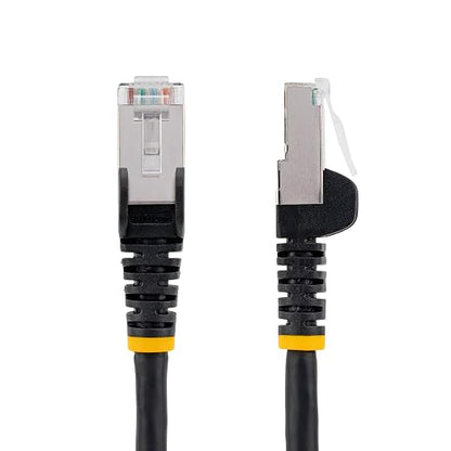 StarTech.com 100ft Black CAT6a Ethernet Cable, Snagless RJ45, 100W PoE++ - Image 2