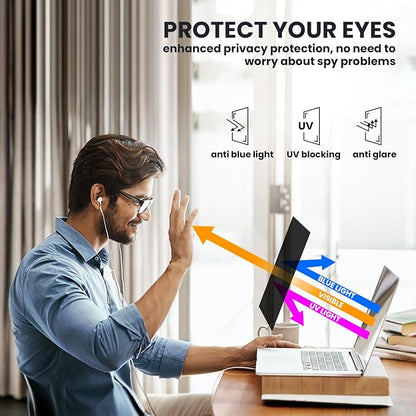 HD Laptop Privacy Screen 15.6 inch, Upgraded Laptop Privacy Screen - Image 5