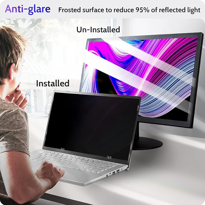 17 Inch Laptop Privacy Screen Compatible - Image 3