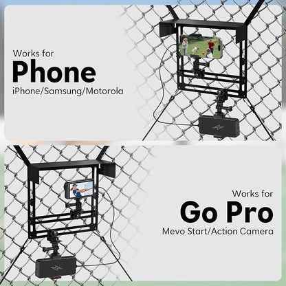 Cell Phone Fence Mount with Shade, Fence Phone Holder Mounting Kit - Image 5