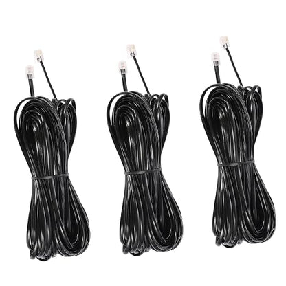 RJ12 Cable Phone Cord RJ12 6P6C Male to Male Straight Wired by Seefeful