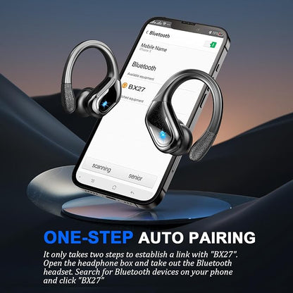 Wireless Earbud, 75Hrs Bluetooth 5.4 Headphones IP7 Waterproof - Image 7