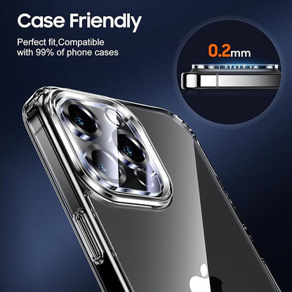 UniqueMe for 3 Pack iPhone 16 Pro/iPhone 16 Pro Max Camera Lens Protector - Image 6