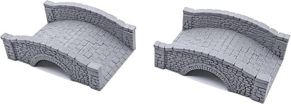 EnderToys Stone Footbridges by Printable Scenery, 3D Printed Tabletop RPG by EnderToys