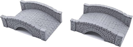 EnderToys Stone Footbridges by Printable Scenery, 3D Printed Tabletop RPG by EnderToys