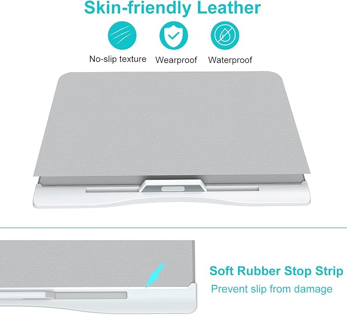 Laptop Bed Tray Desk, Foldable and Adjustable Lap Table - Image 4
