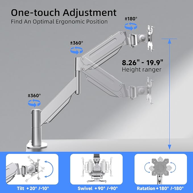 Suptek Ultrawide Monitor Arm Mount - Image 3