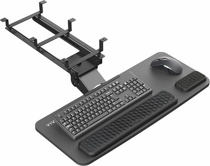 VIVO Premium Adjustable Computer Keyboard and Mouse Platform Tray, Ergonomic by VIVO