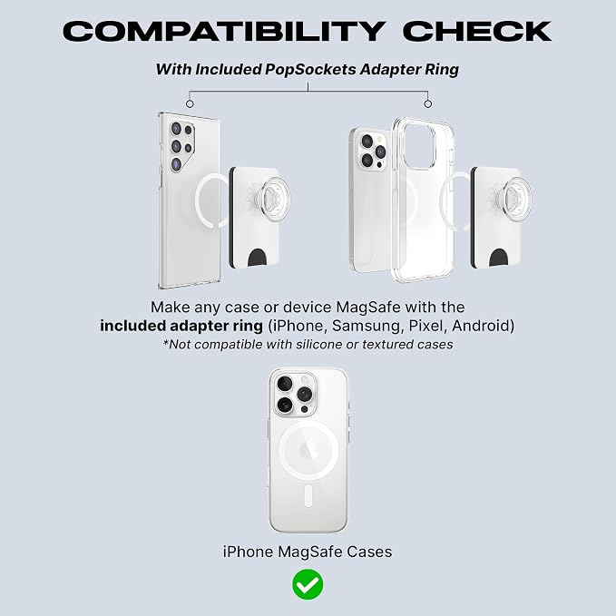 PopSockets Phone Wallet with Expanding Grip and Adapter Ring - Image 6