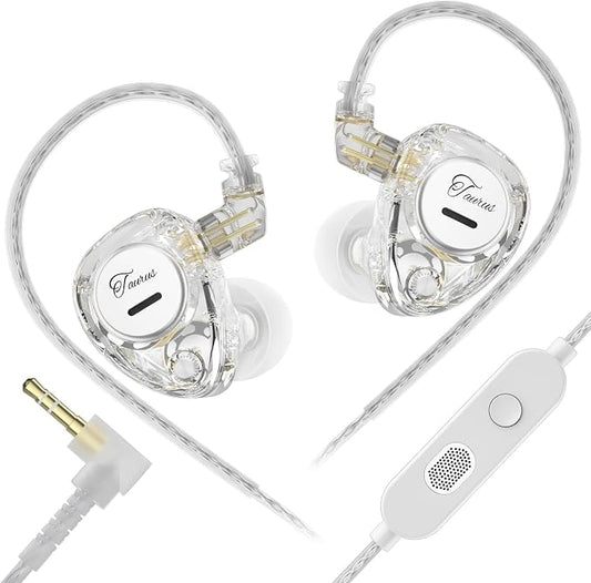 KZ Taurus in Ear Monitor Headphones, Horizontal 2DD Gaming IEM Earbuds Wired in by KEEPHiFi