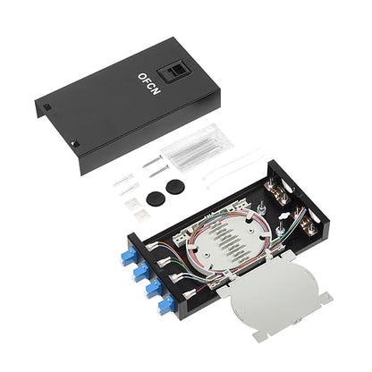 4 Port Wallmount Box Fiber Optic Terminal encloure - Image 2