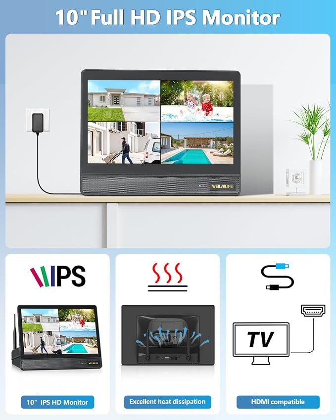 5MP Wireless Security Camera System - Image 2